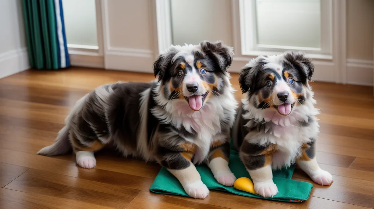 Australian Shepherd Welpen zur Ruhe bringen: Welcher Online Kurs hilft wirklich?