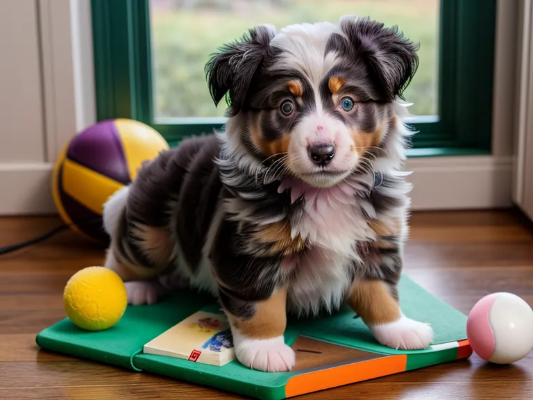 Welpenkurs-Vergleich: Australian Shepherd Welpe testet Online-Hundeschule Module in München