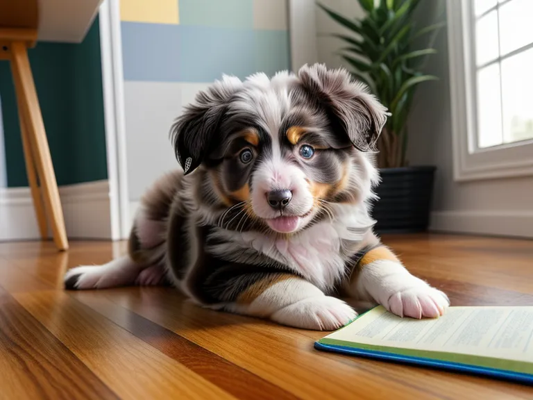 Nahaufnahme eines Smartphones auf einem flexiblen Stativ für das Online-Hundetraining.